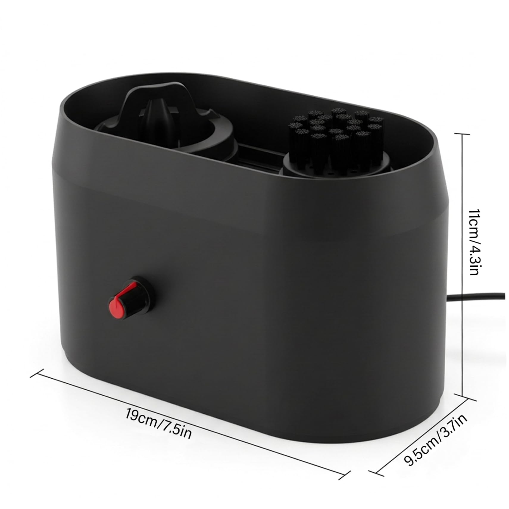 Limpiador automático de portafiltros, kit de limpieza de portafiltros de café Limpiador automático con cepillo dedicado y soporte estable para de espresso.