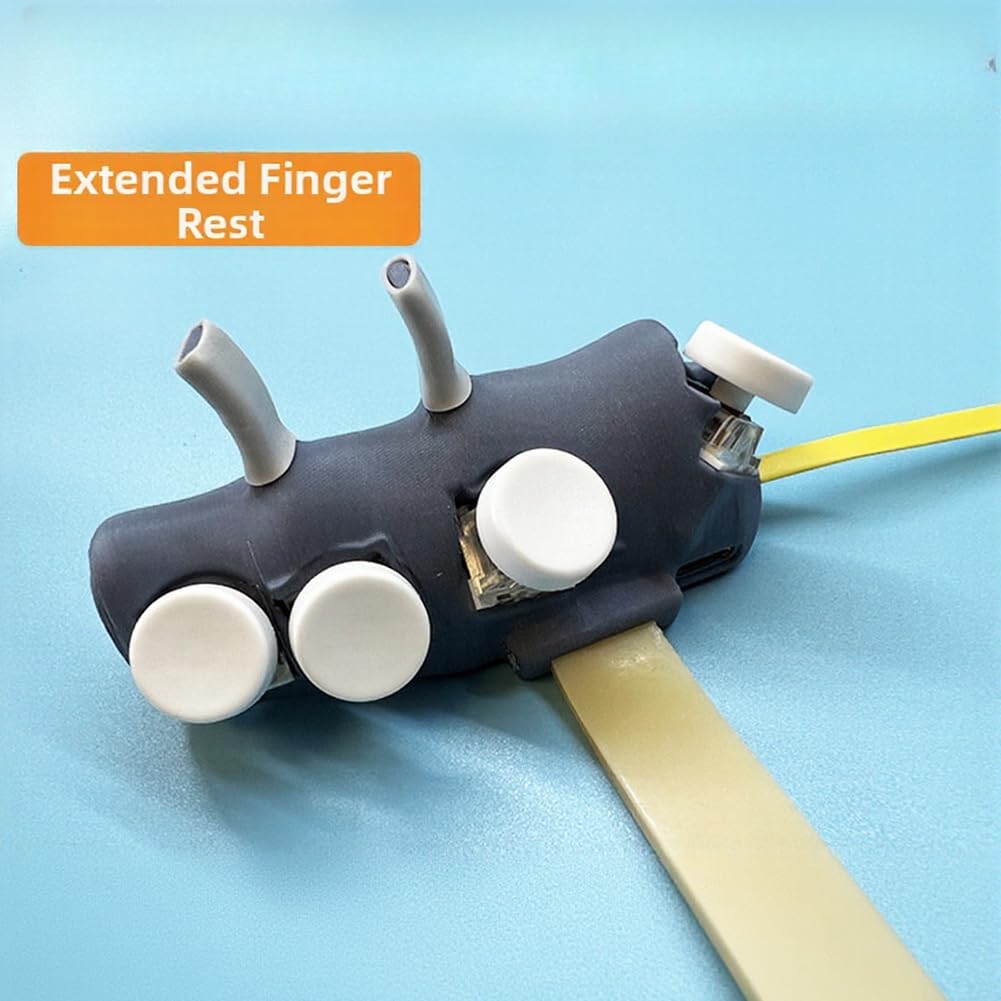 Poignée de jeu pour iPad à plusieurs doigts - Poignée de jeu pour tablette - Manette de jeu portable pour manette Feiyu V6 - Compatible avec 4 doigts, 8 doigts et 10 doigts (24 à 30,7 cm)
