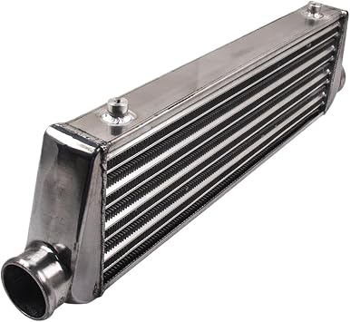 Universal Intercooler 27x7x2.5 Tube And Fin For Inlet 2.5 64mm