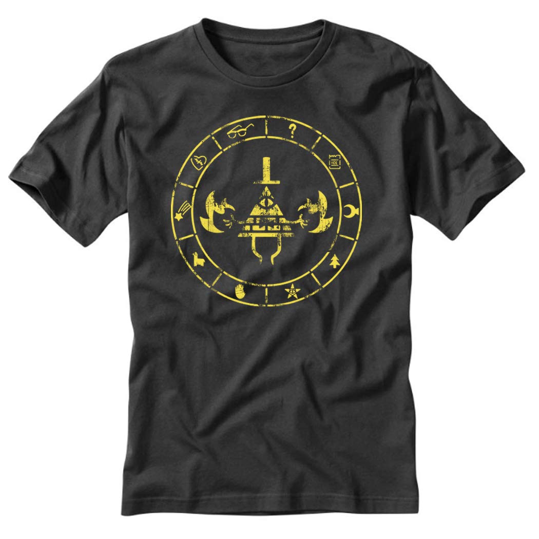 Gravity Bill Falls Cipher Black T Shirt