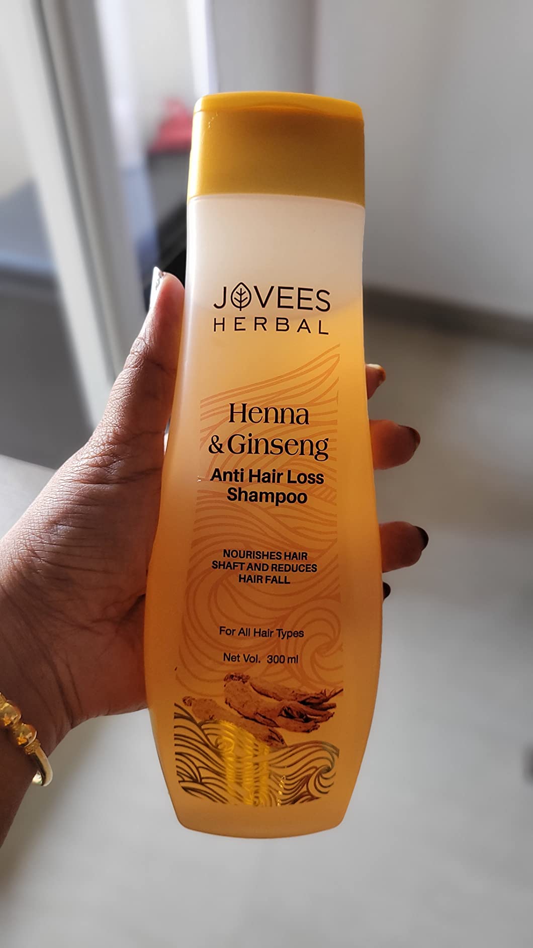 Buy Jovees Herbal Henna & Ginseng Anti Hair Loss Shampoo For Hair