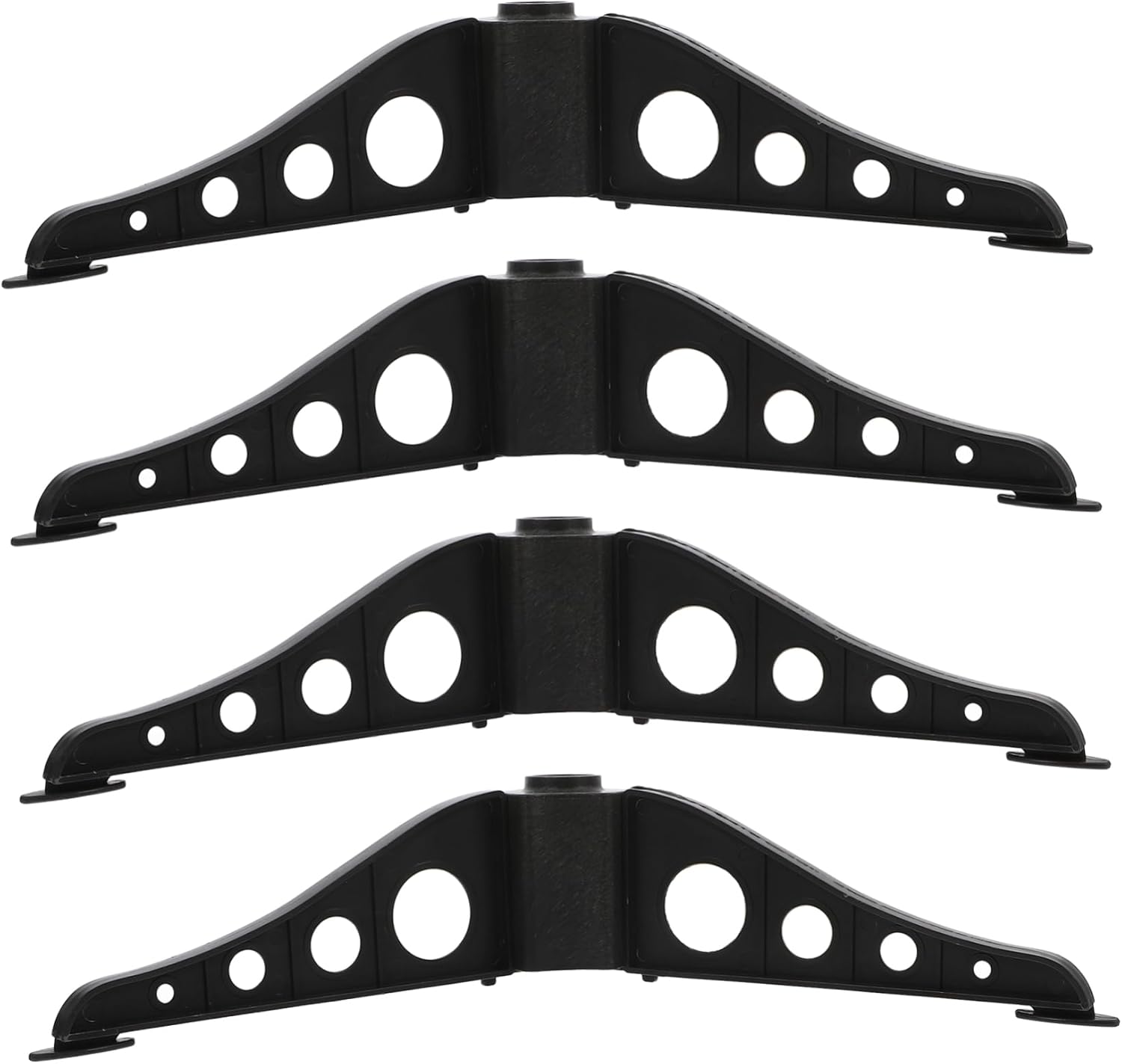 IMIKEYA 4Pcs Xmas Tree Base Holder Christmas Tree Stand Height Center Easy Assembly for Artificial Trees Elegant Design for Festive
