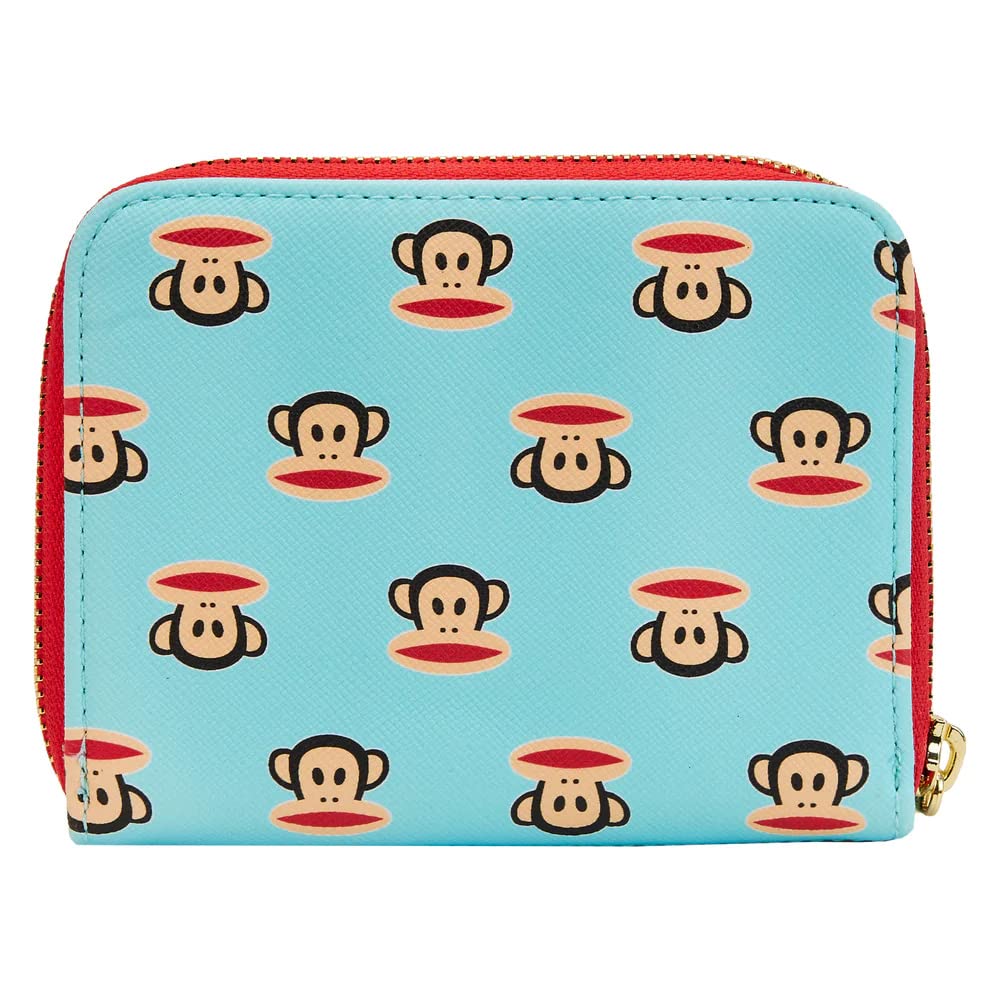 Amazon.com: Loungefly Paul Frank Julius Head Faux Leather Zip Wallet :  Clothing, Shoes & Jewelry