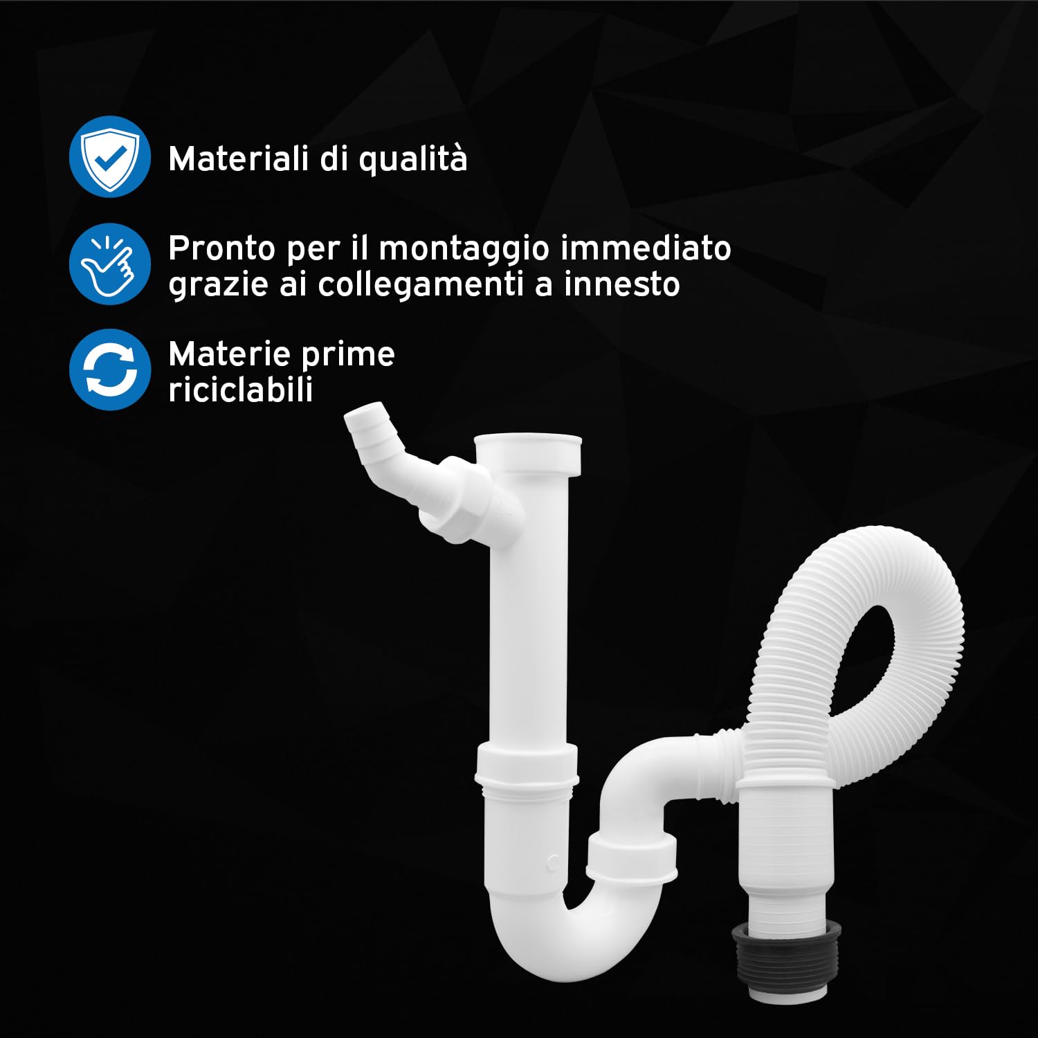 Alcadrain Sifoni - Sifone Per Lavabo, Bianco A42 - Foto 11