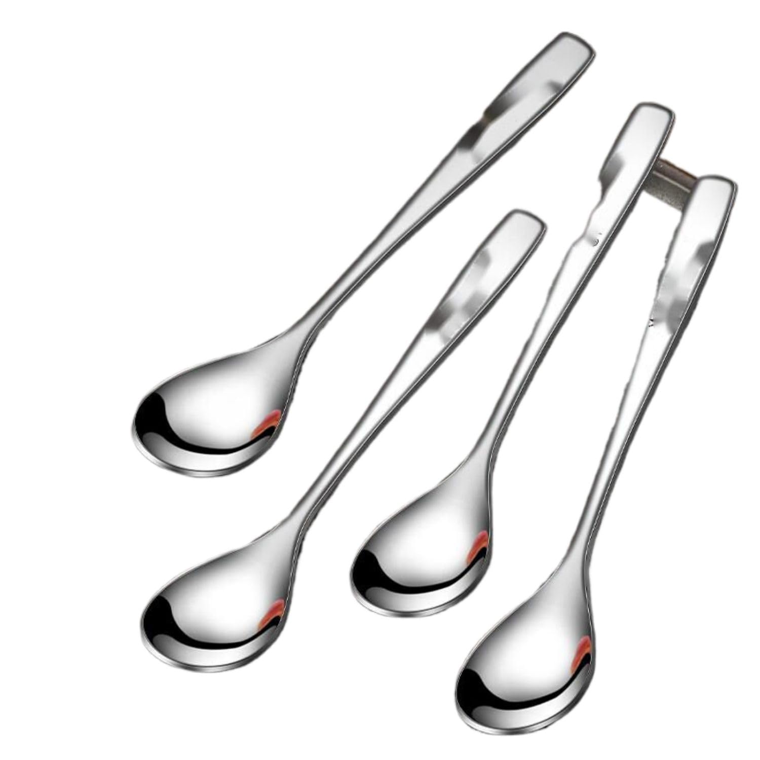 Amazon.com: 304不锈钢小勺子Stainless Steel Long handled soup