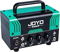 Vista 10 de JOYO Bass Mini Amp Head 50 W Preamplificador híbrido tubo amplificador de potencia cabeza con 3 bandas EQ y Bluetooth