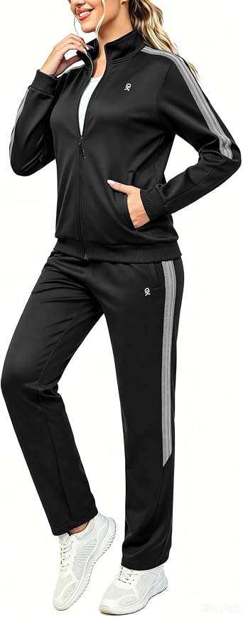 Little Donkey Andy Womens Sweatsuits Jogger Tracksuits 2 Piece Sets