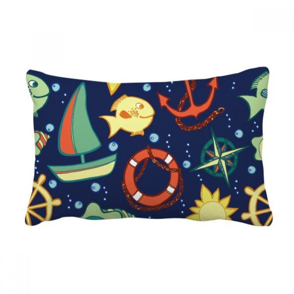 Coussin oreiller lombaire océan DIYthinker, l'idée cadeau idéale pour déco de canapé