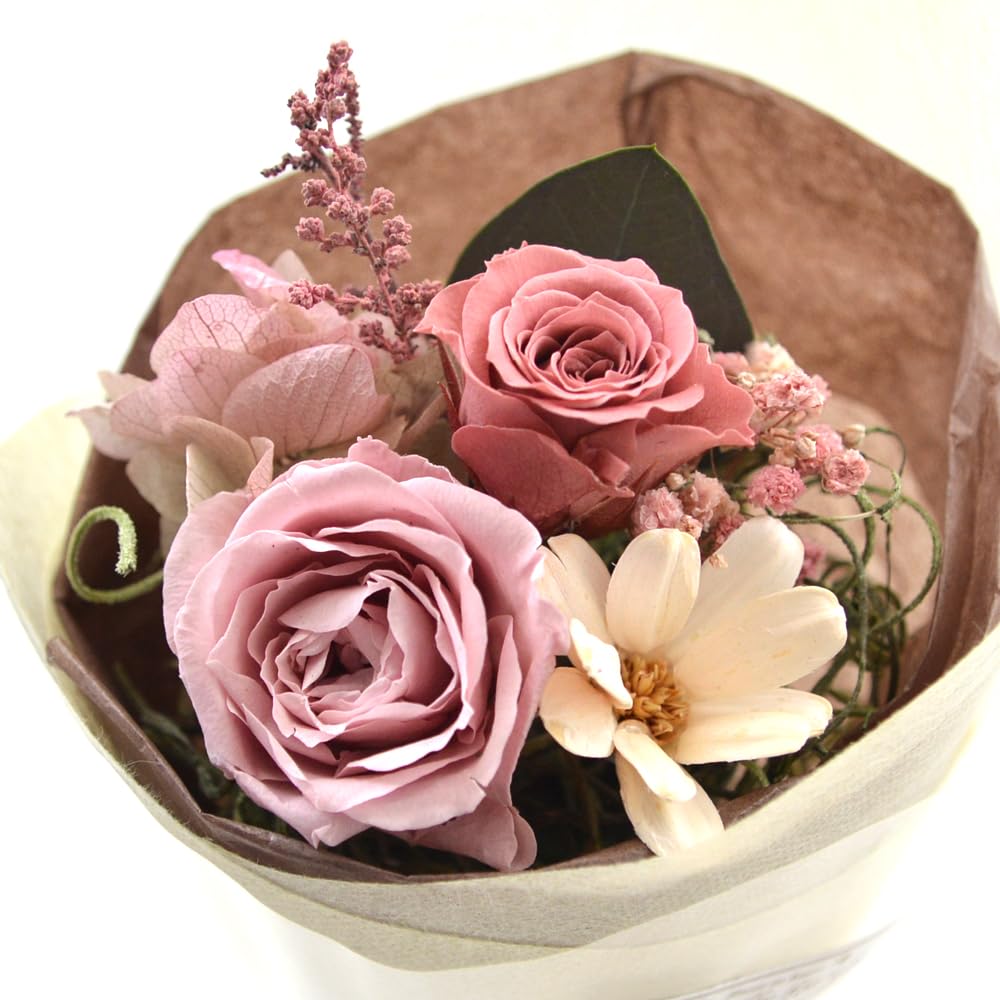 Amazon｜プリザーブドフラワー ミニ 花束1個 ブーケ プチブーケ