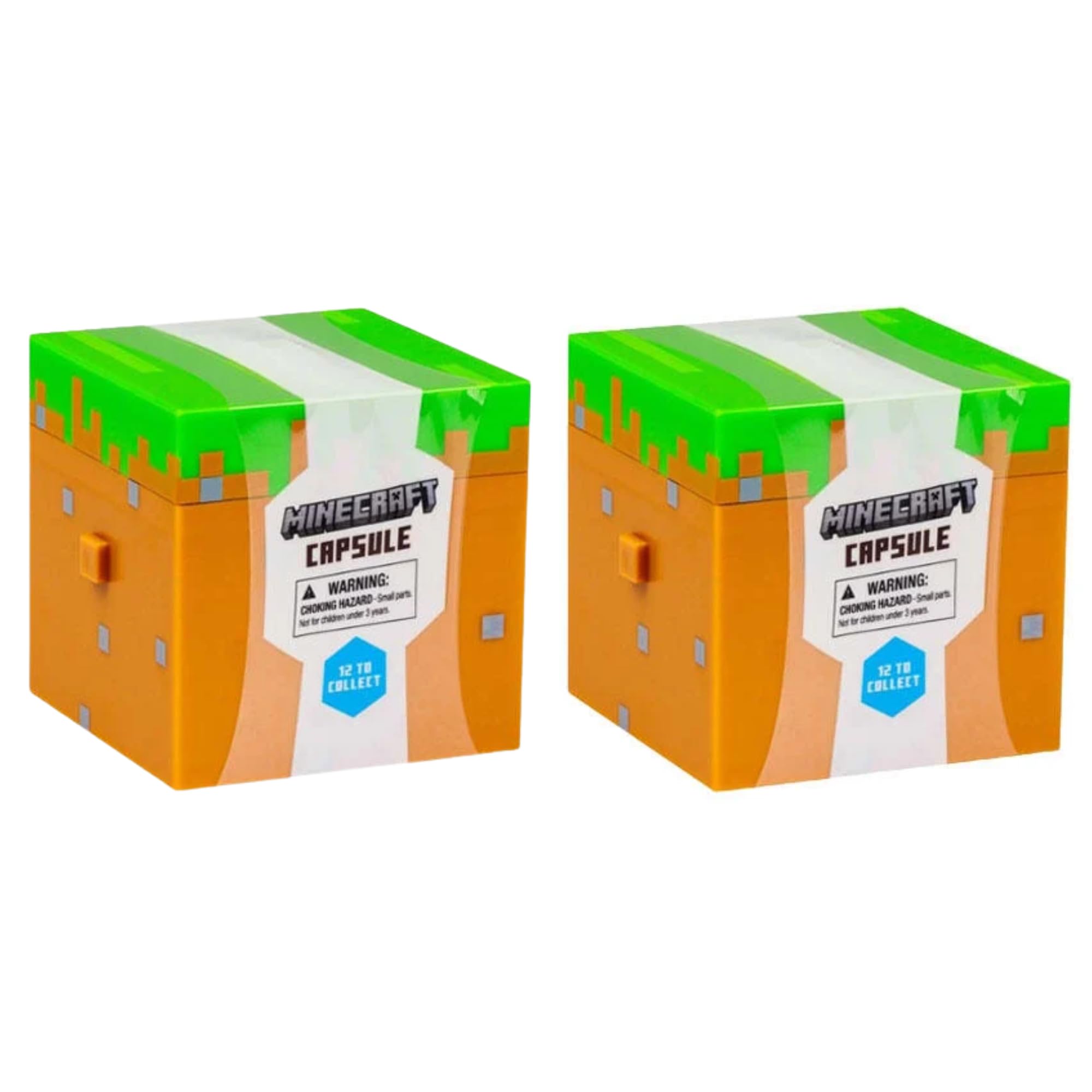 Minecraft Character Blind Bag Figures & Animals Capsule Twin Pack Green โ image 1