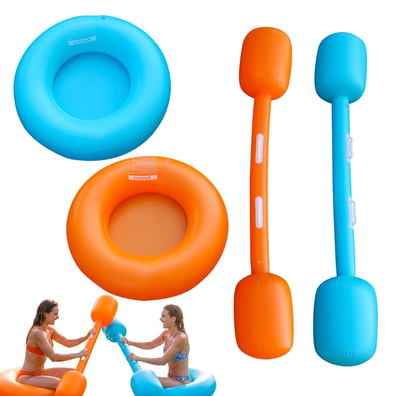 Jeux de Piscine pour Adultes Gonflables Flottants Amusants Pour Ramer | Jeux de Fête à la Piscine Activités De Plein Air Lac Rivière Plage Jardin Natation Sports Fête Et Plaisir