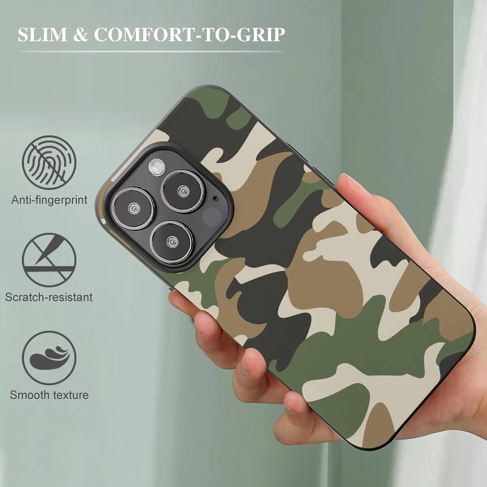 Amazon.co.jp: iPhone13/13mini/13Pro/13Promax ケース 迷彩柄