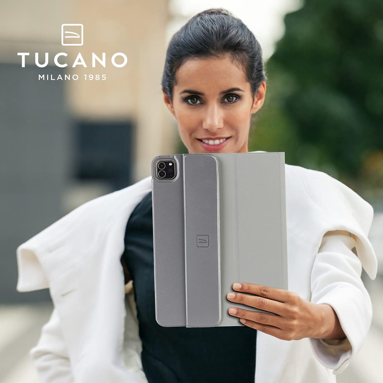 TUCANO Link Eco-Friendly Protective Case for 11" iPad Pro (2020-2021) Made from Recycled Plastic Bottles, Anti-Shock, Apple Pencil Slot with Wireless Charging image 4