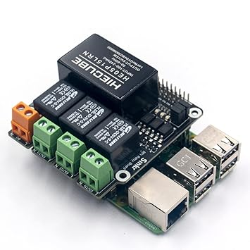 NESPi Sinkr Relay Hat for Raspberry Pi Rpi with AC/DC Module