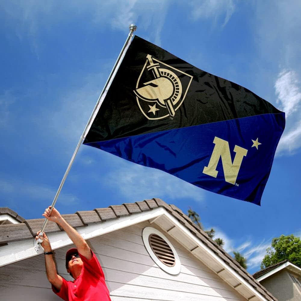 Army vs Navy House Divided 3x5 Flag Rivalry Banner