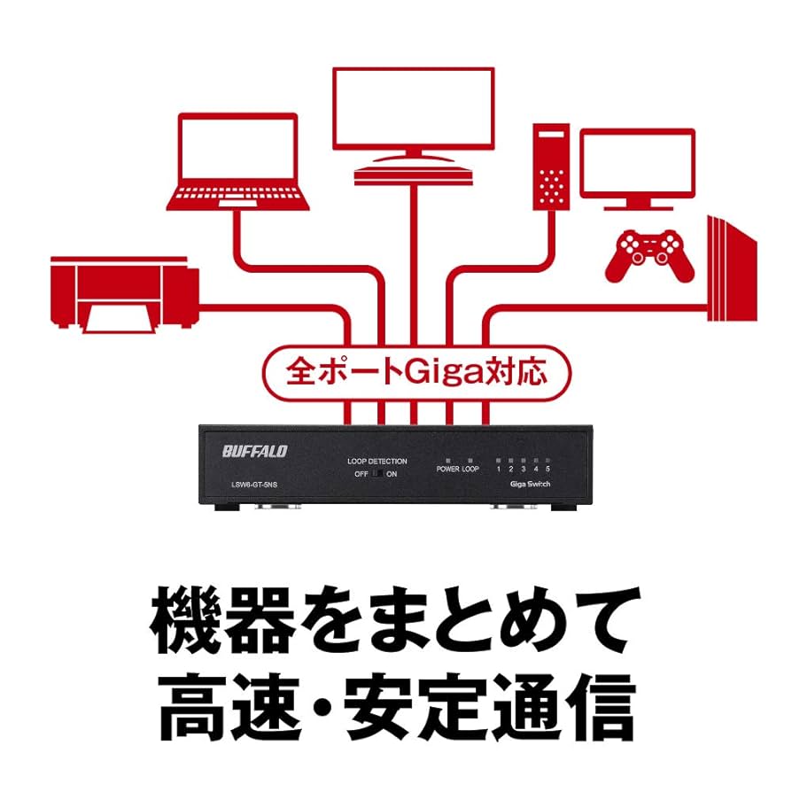 バッファロー Business Switch (みくさん専用) スイッチ