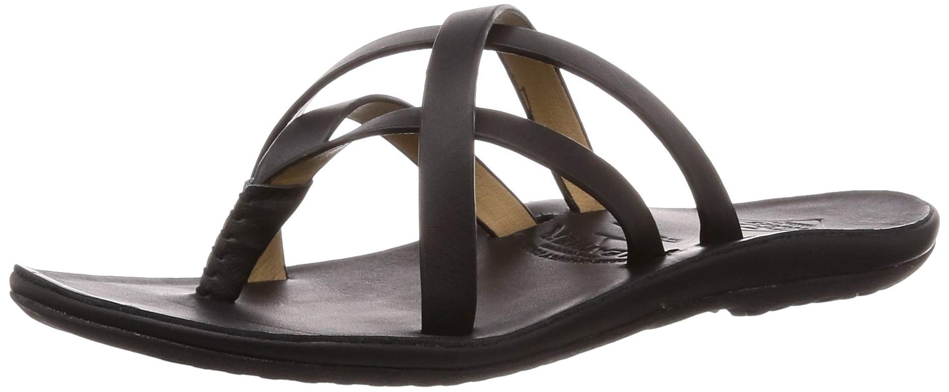 FreewatersWomen's Havana Responsibly Sourced Leather Strappy Fashion Sandal Flat