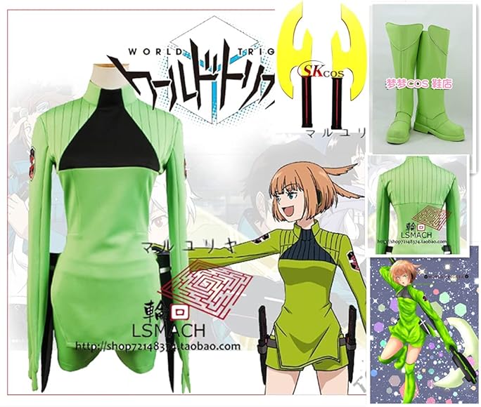 ワールドトリガー 小南桐絵 コスプレ フルセット コストモ M ワールドトリガー コスプレ 小南桐絵 フルセット M