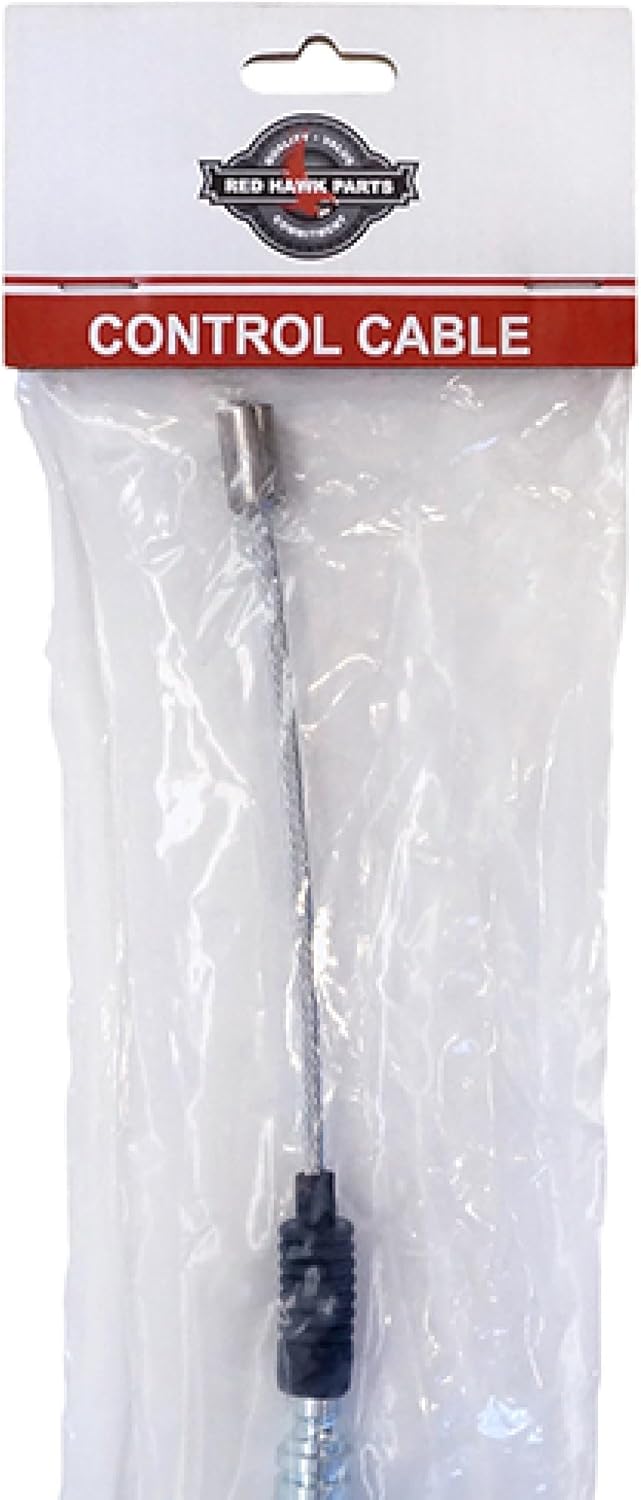 Red Hawk CBL-017 Brake Cable Compatible With/Replacement For Club Car 2000 and newer 1019907, 102022101, 4298 7/5" Height, 42" Length, 7/8" Width