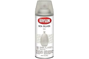 Krylon Sea Glass Sea Glass Spray Paint, Ice, 12 Oz.