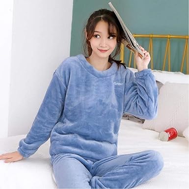 Warm winter women's pajamas Clearance