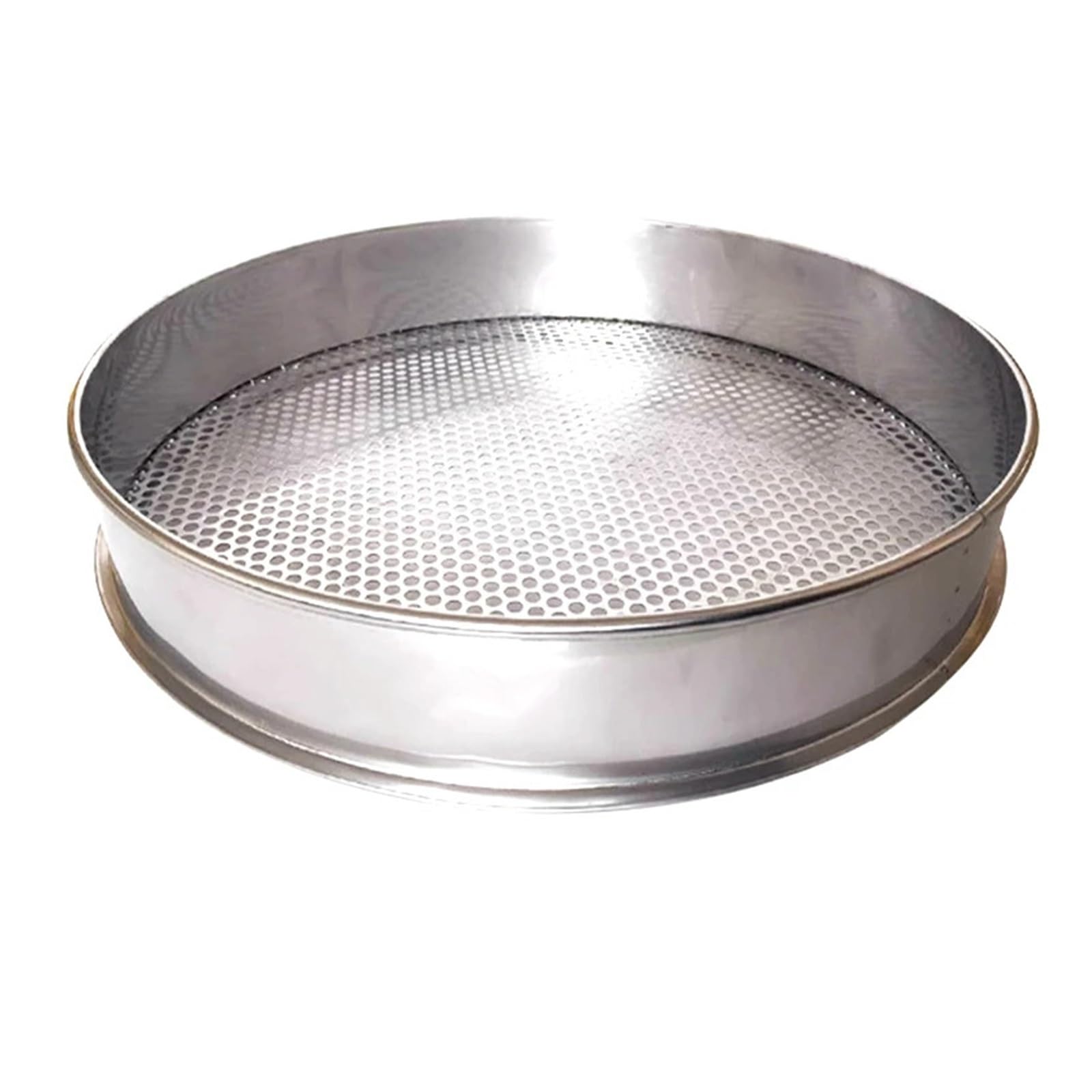 Setaccio a rete in acciaio inox 304 – 10 cm foro rotondo filtro per fagioli e frutta da cucina 0,5-50 mm setaccio mirtillo diametro foro 2 mm 1 pezzo