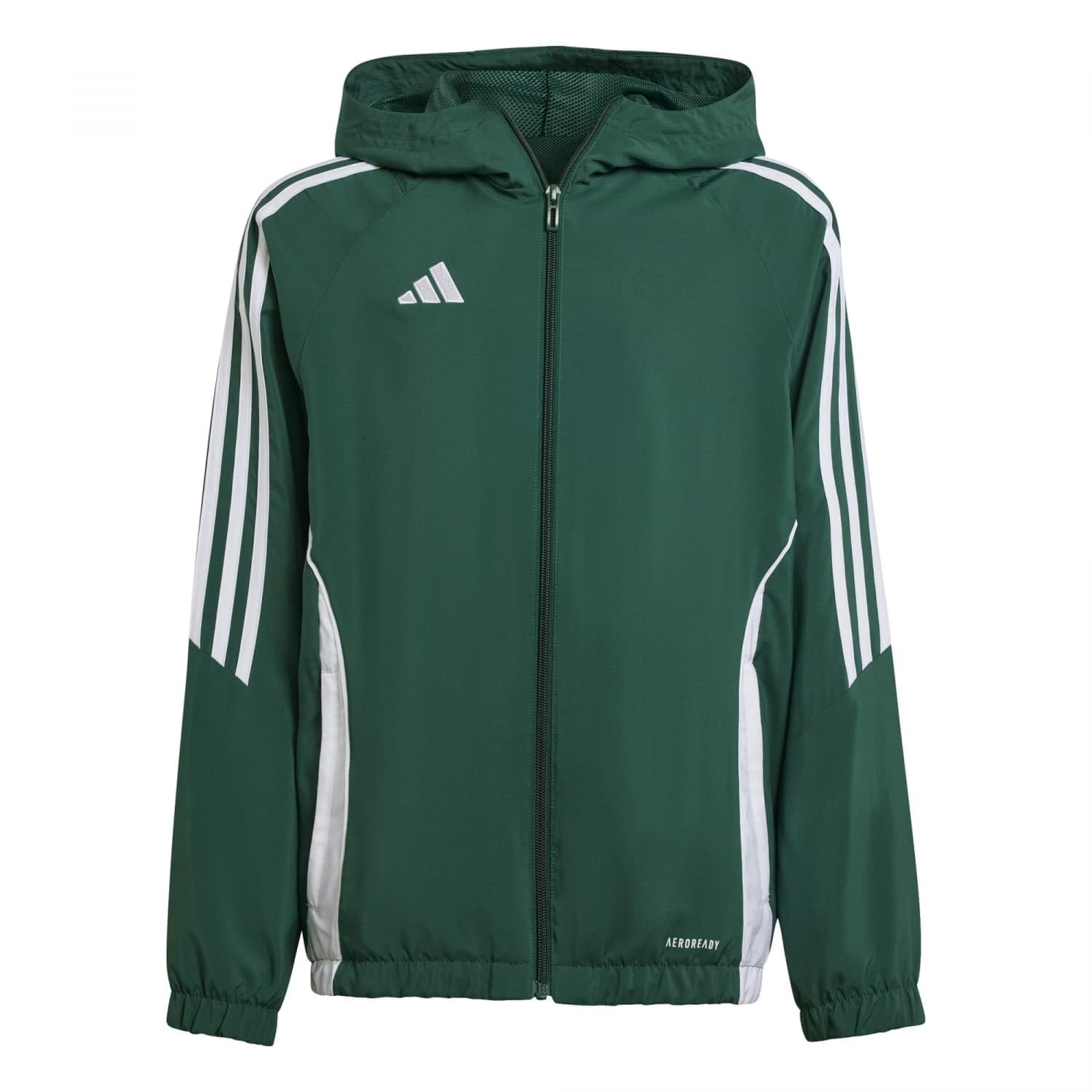 Adidas Tiro 24 Junior Windbreaker Jacket Dark/Green/White