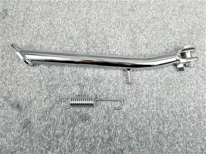 ゼファー４００・χ　メッキ　サイドスタンド　ロング　２７cm Amazon | ゼファー400・Χ ロング 27cm メッキ