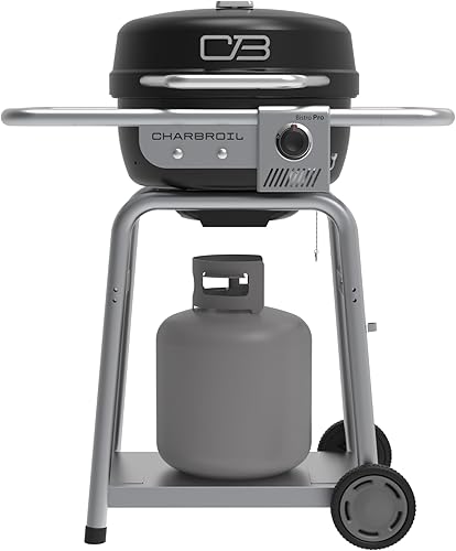 Charbroil Bistro Pro - Parrilla de gas para espacios pequeños y patios, color negro - 25302161