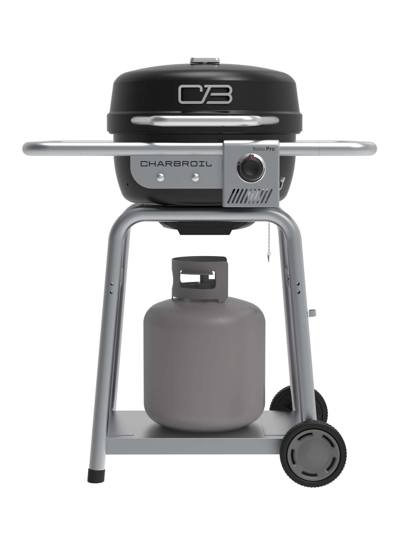 Charbroil Bistro Pro Gas Grill for Small Spaces and Patios, Black - 25302161