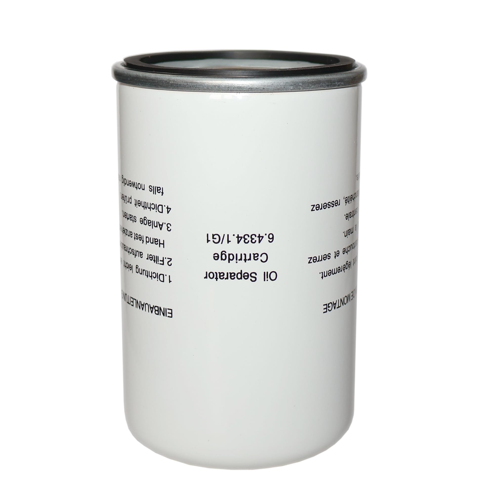 6.4334.1 Oil Separator Compatible with SX3/4/6/8 SCX2/3/4/8 Air Compressor Compression Equipment Accessories 6.4334.1/G1