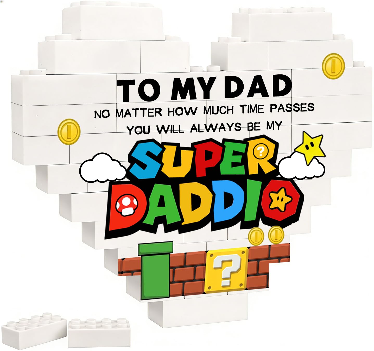 Fathers Day Dad Gifts, Birthday Presents For Dad, Funny Presents For Dad On Birthday Father Day Christmas, Super Daddio Father Day Gifts From Son, Daughter, Children