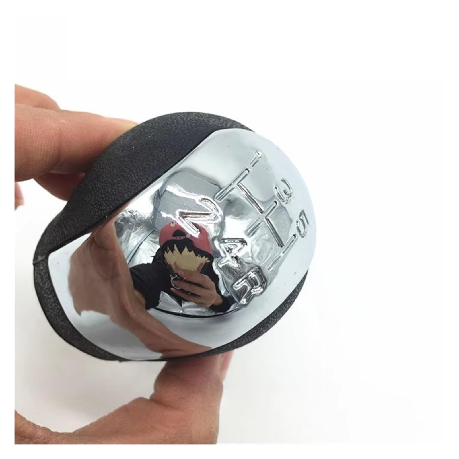 OUVECR Car Shift Gear Knob Handle for Opel for Vectra C 2002 2003 2004 2005 5/6 Speed Manual Car Gear Shift Knob Gaiter Boot Cover Gear Shift Cover(Gear Shift Collar)
