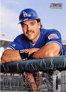 2018 Topps Stadium Club #285 Mike Piazza Los Angeles Dodgers Baseball Card - GOTBASEBALLCARDS