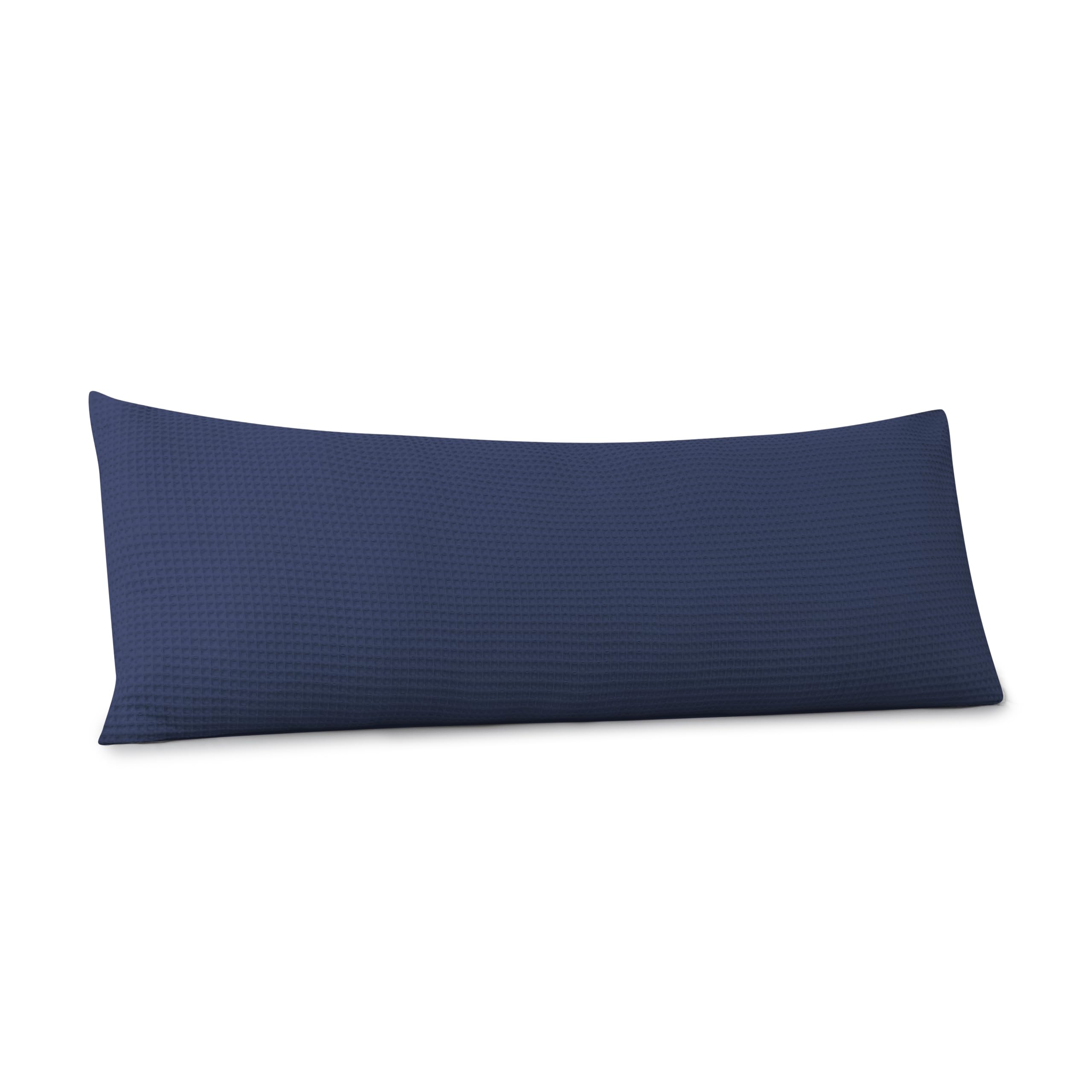 Zaizaihome Egyptian Cotton Waffle Weave Body Pillow Cover