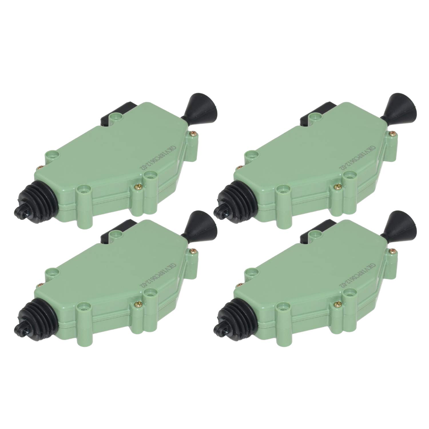 4× Stellmotor mit Zentralverriegelung ZV 4-Polig 7D0959781A Kompatibel mit T4 701959781 7D0959781A 701959783A 255959781 701959781A 255959783A Stellelement Zentralverriegelung