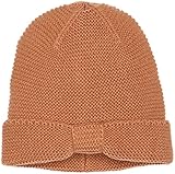 engmaschiger zaun Mütze vom dänischen Label PIECES mit einem schönem Strickmuster und einer Art Knotem im Frontbereich.