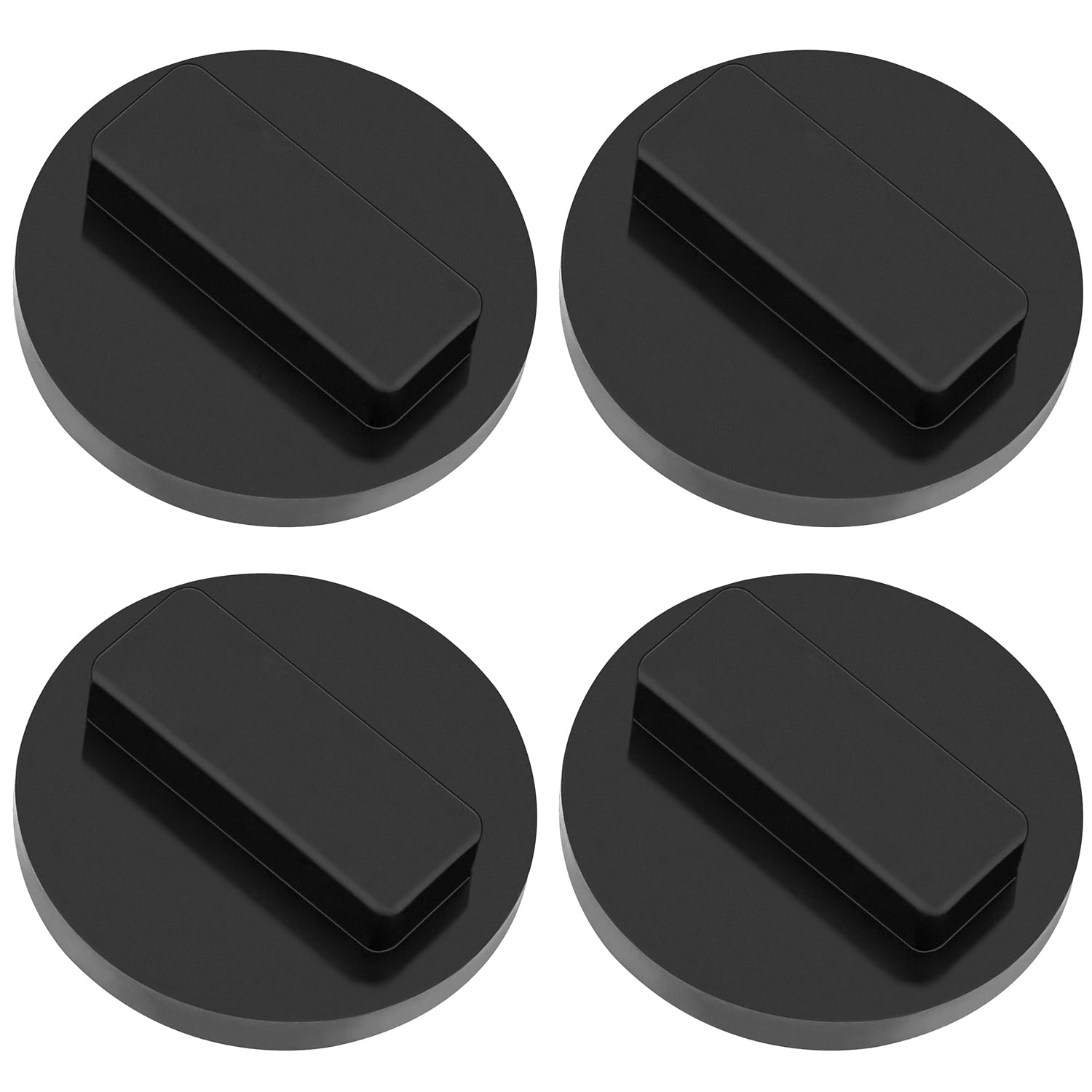 QWORK® 4 pezzi cuscinetto per jack universale in gomma antiscivolo per auto compatibile BMW serie