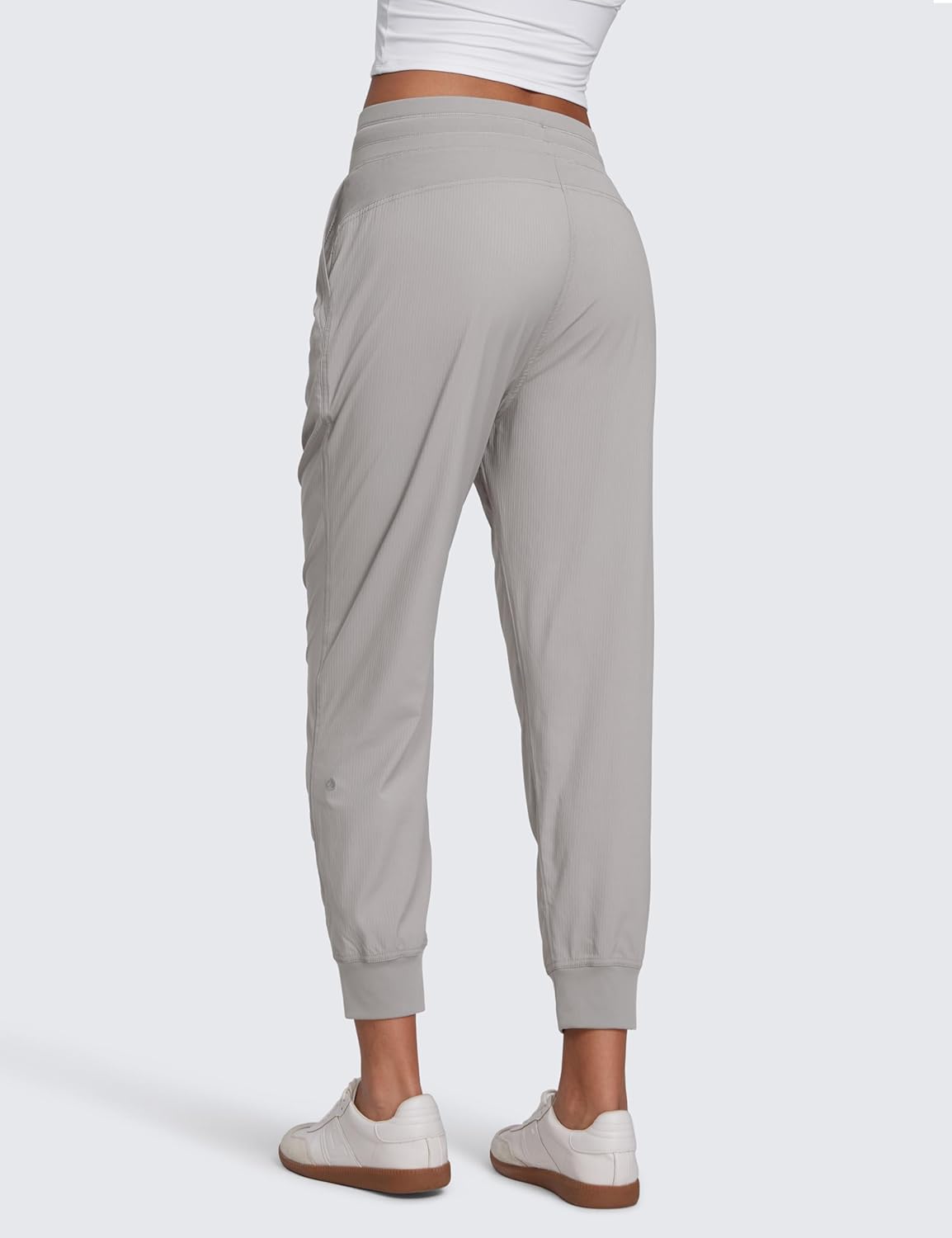 CRZ YOGA Lightweight Workout Joggers for Women 26"/28.5"/30.5" - Outdoor Running Casual Pants with Pockets - Image 2