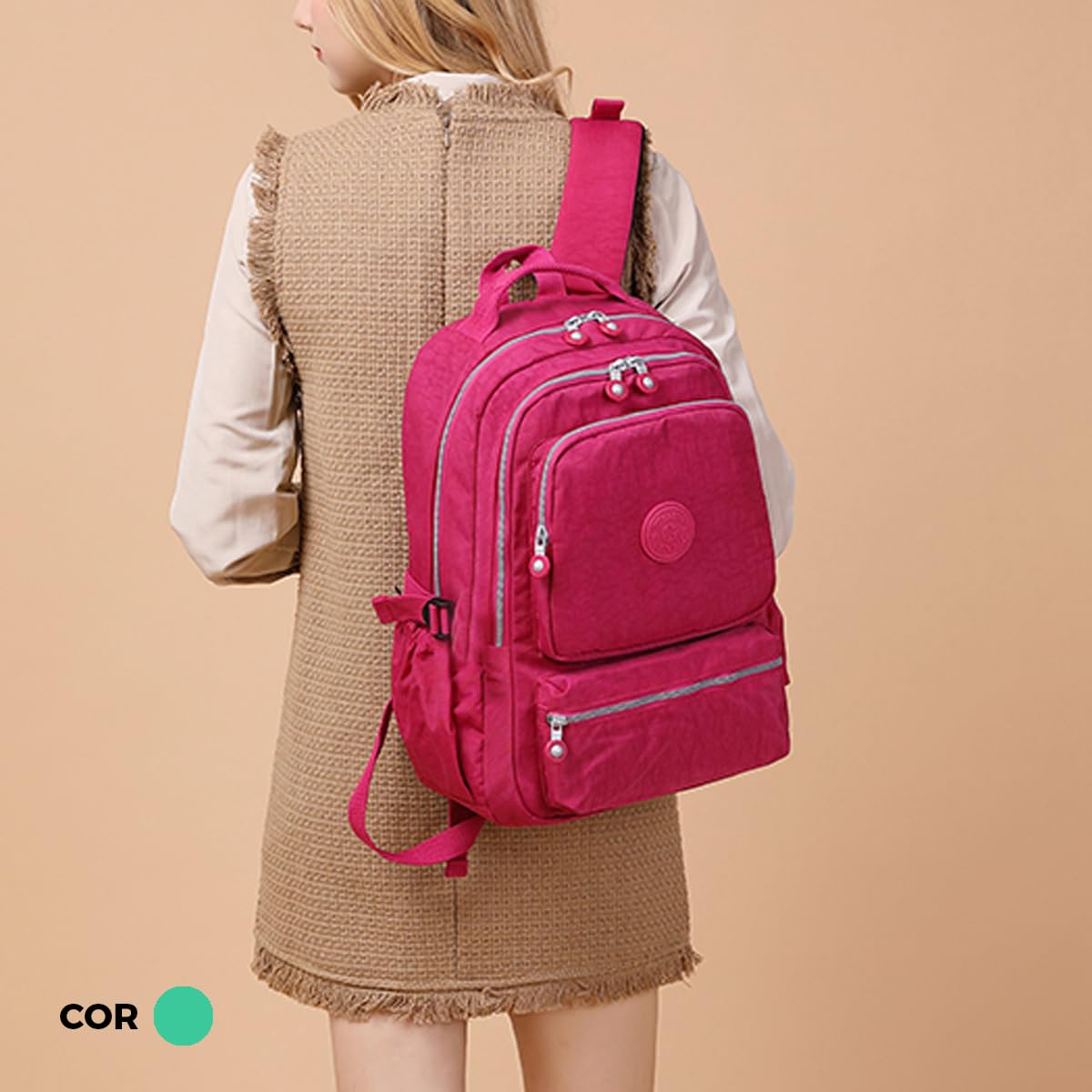 Mochila Leve Fashion Feminina Escola Viagem Trabalho Espaçosa Unissex Resistente Versátil Mochilas Para Notebook Durável Confortável Moderna Funcional Estilo Menina Passeio Dia… em promoção! Veja a oferta e mais achadinhos de Bolsas 8 Hoje é o melhor dia para comprar Mochila Leve Fashion Feminina Escola Viagem Trabalho Espaçosa Unissex Resistente Versátil Mochilas Para Notebook Durável Confortável Moderna Funcional Estilo Menina Passeio Dia… com aquele preço maroto! Promoção! Aproveite a oferta! 8