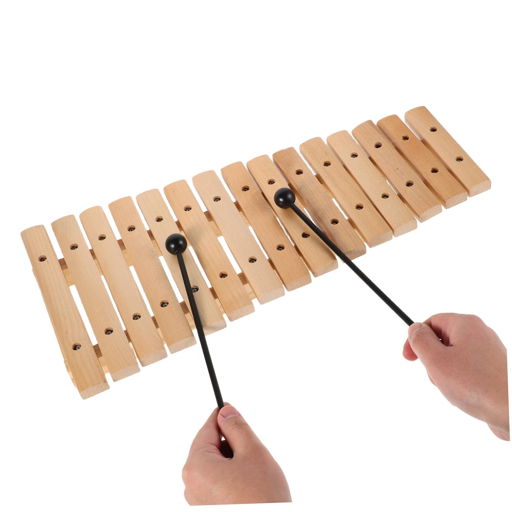 Xilofono 15 Note in Legno e Plastica per Ragazzo Ragazza Piccoli | Strumento Orff Educativo, Facile da Imparare, per Asilo e Home Education