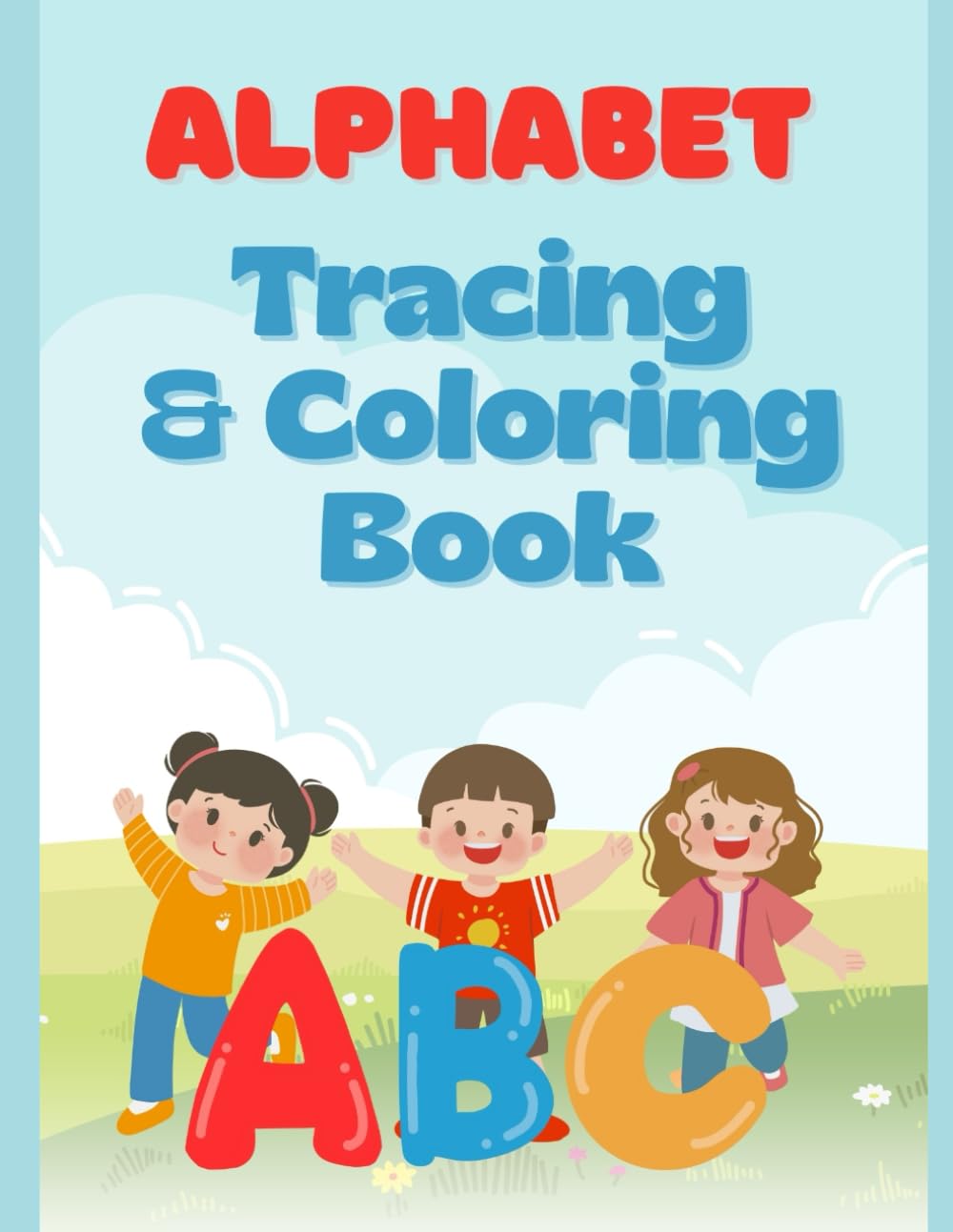 alphabet: tracing and coloring book