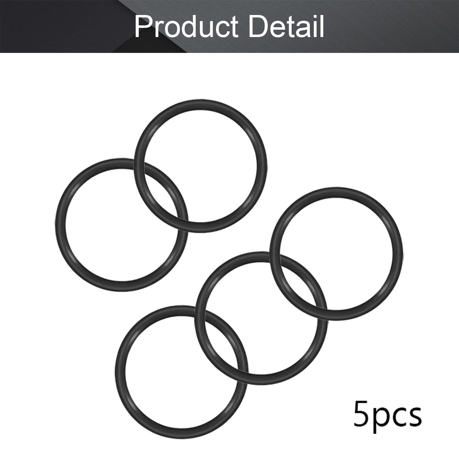Nitrile Caoutchouc Joints Toriques 220mm OD 208.6mm ID 5.7mm Largeur Métrique Joint étanchéité