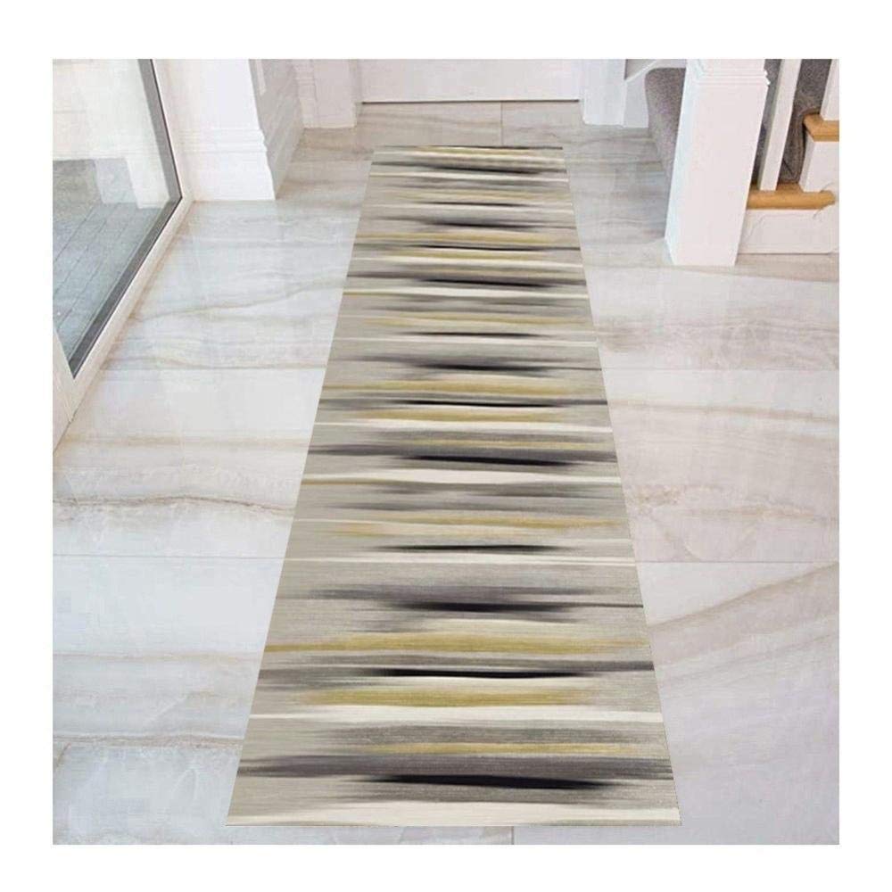 Alfombra de pasillo MU antideslizante y alargada de 60x400 cm para una entrada segura