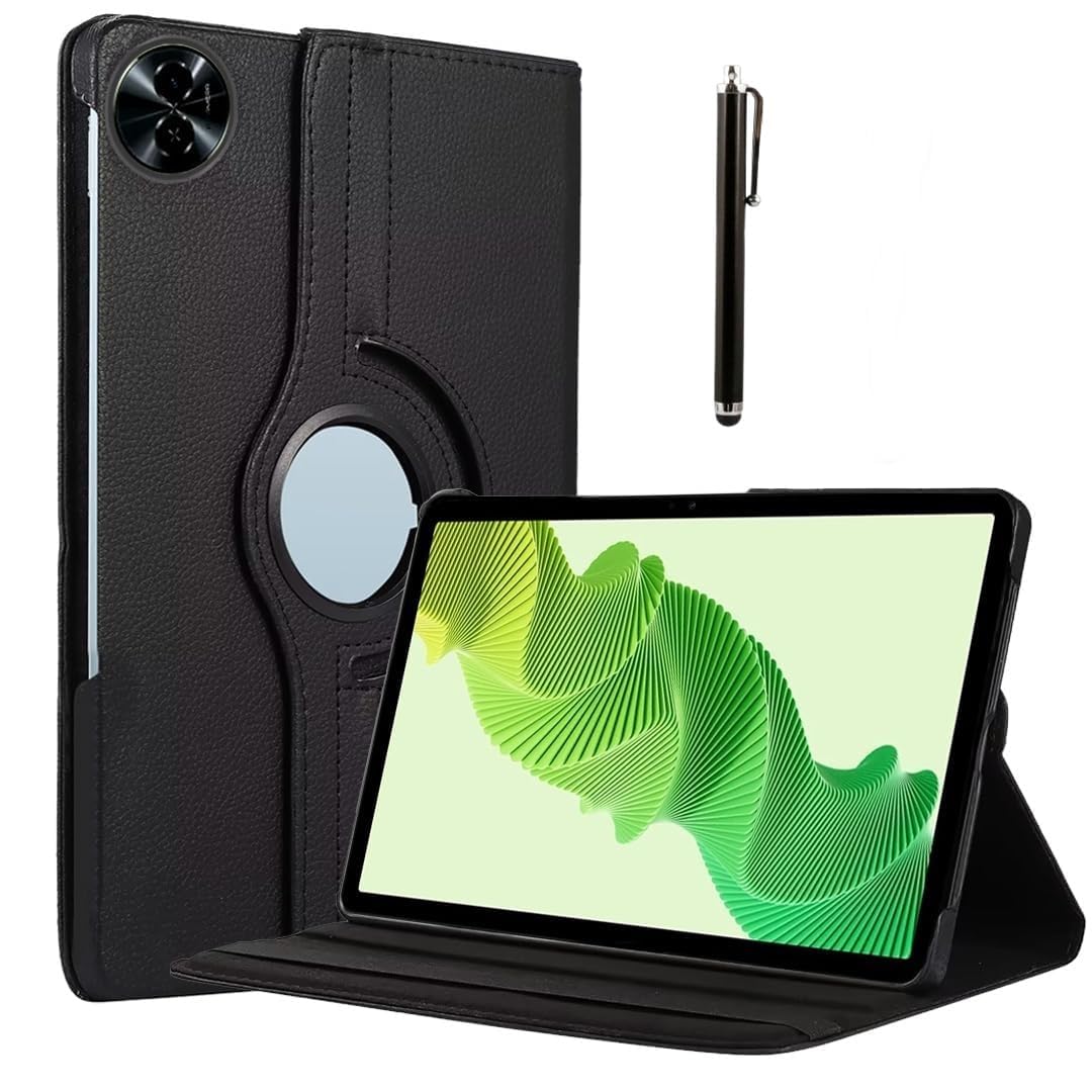 ProElite Cover for Realme Pad 2 11.5 inch Case Cover, 360 Rotatable Smart Flip Case Cover for Realme Pad 2 11.5 inch Tablet with Stylus Pen, Black (B0CKVSDRQQ) Amazon Price History, Amazon Price Tracker