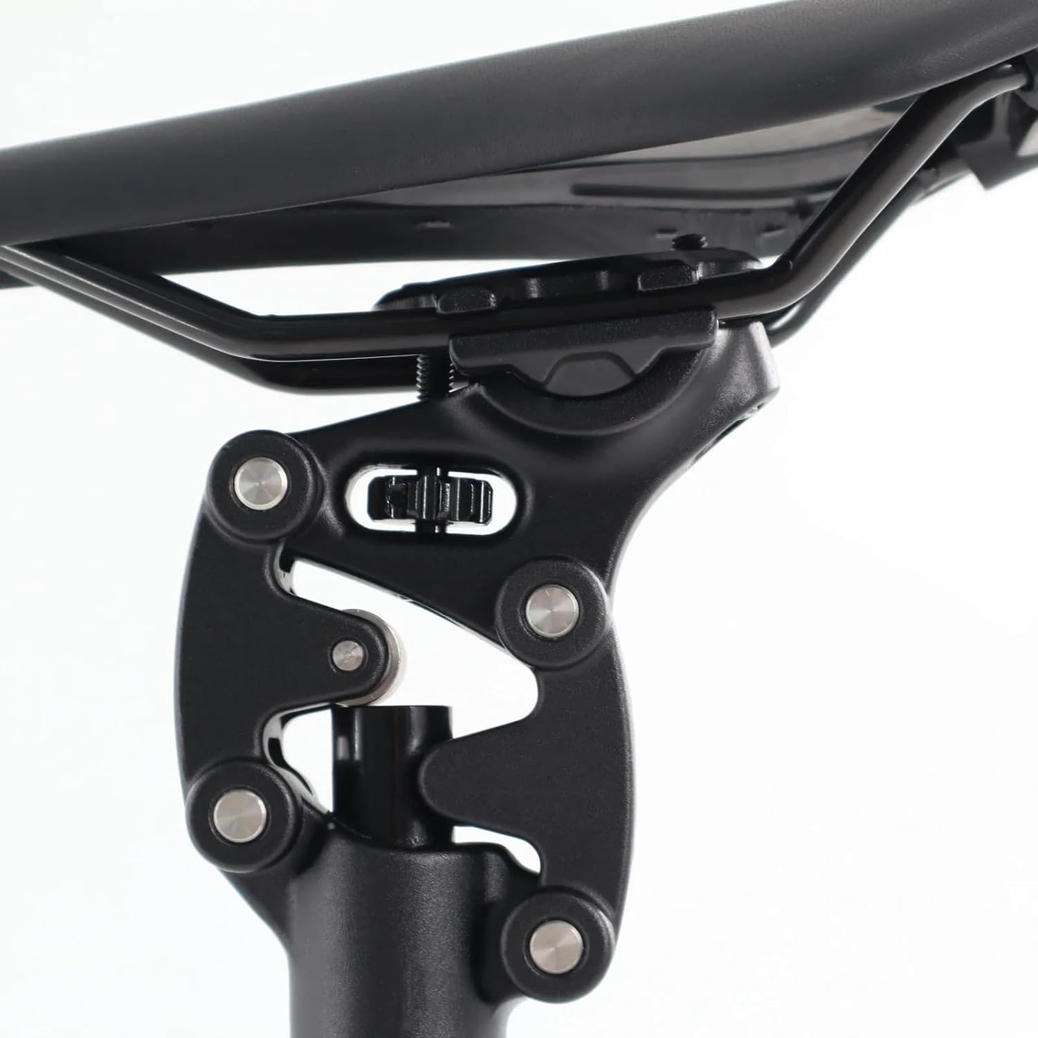 Bicycle Hydraulic Suspension seatpost, Lightweight Aluminum Alloy seatpost is Suitable for Road Bikes and Electric Bicycles, Bicycle Saddle Shock absorbers 27.5/30.9/31.6 350MM