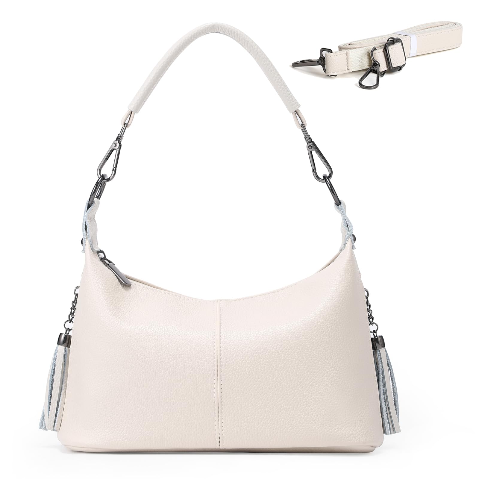 VODIUSmall Hobo Purses for Women Shoulder Bag Top Handle Crossbody Bags for Women Trendy Tote Handbags with Strap