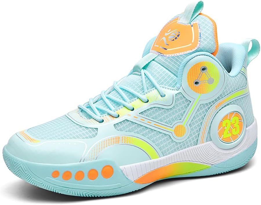 Men's Shoes Fashion Sneakers Breathable Running Shoes Mens Arch Support Basketball Shoes Non Slip