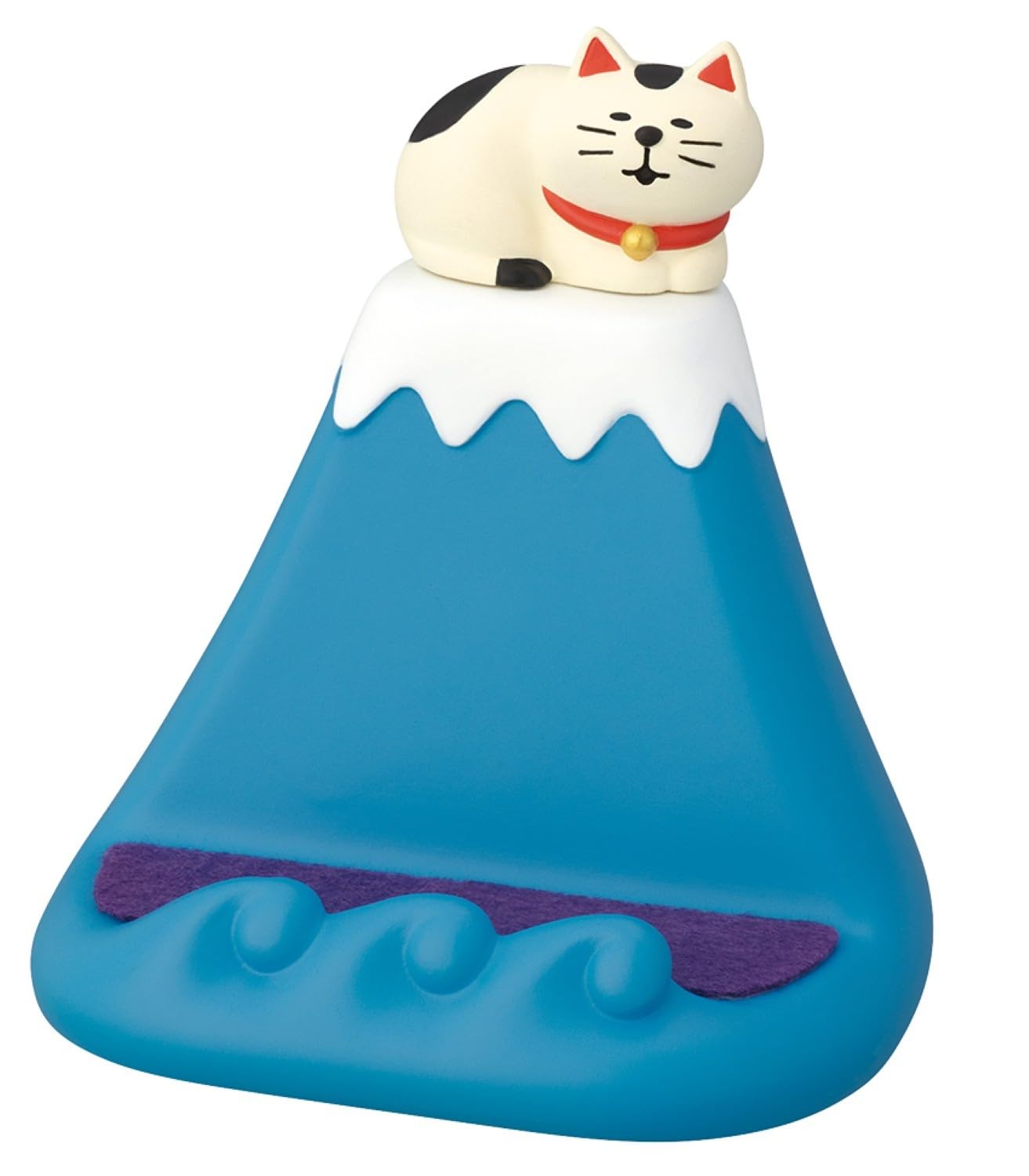 Amazon.co.jp: デコレconcombre 富士山でまったり スマホスタンド 約87