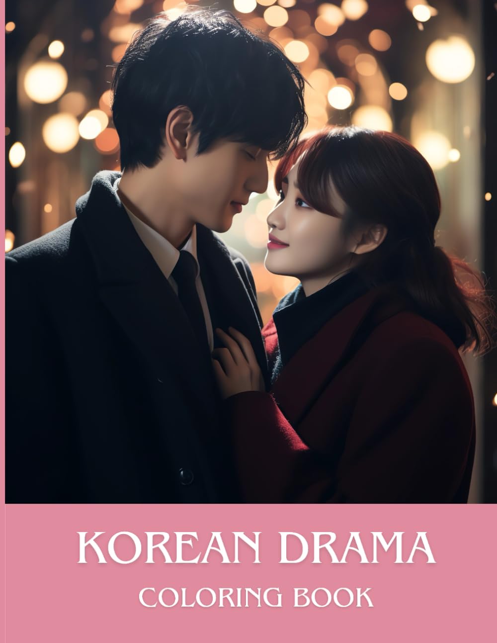 Korean Drama Romantic Comedy Coloring Book Featuring 25 Designs For Adults, Teenagers, K-drama fans, Kpop lovers, Korean Drama Gift, Hallyu Wave